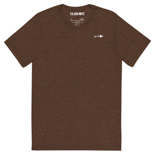 Clishirt© White Fish Tri-Blend Short sleeve t-shirt