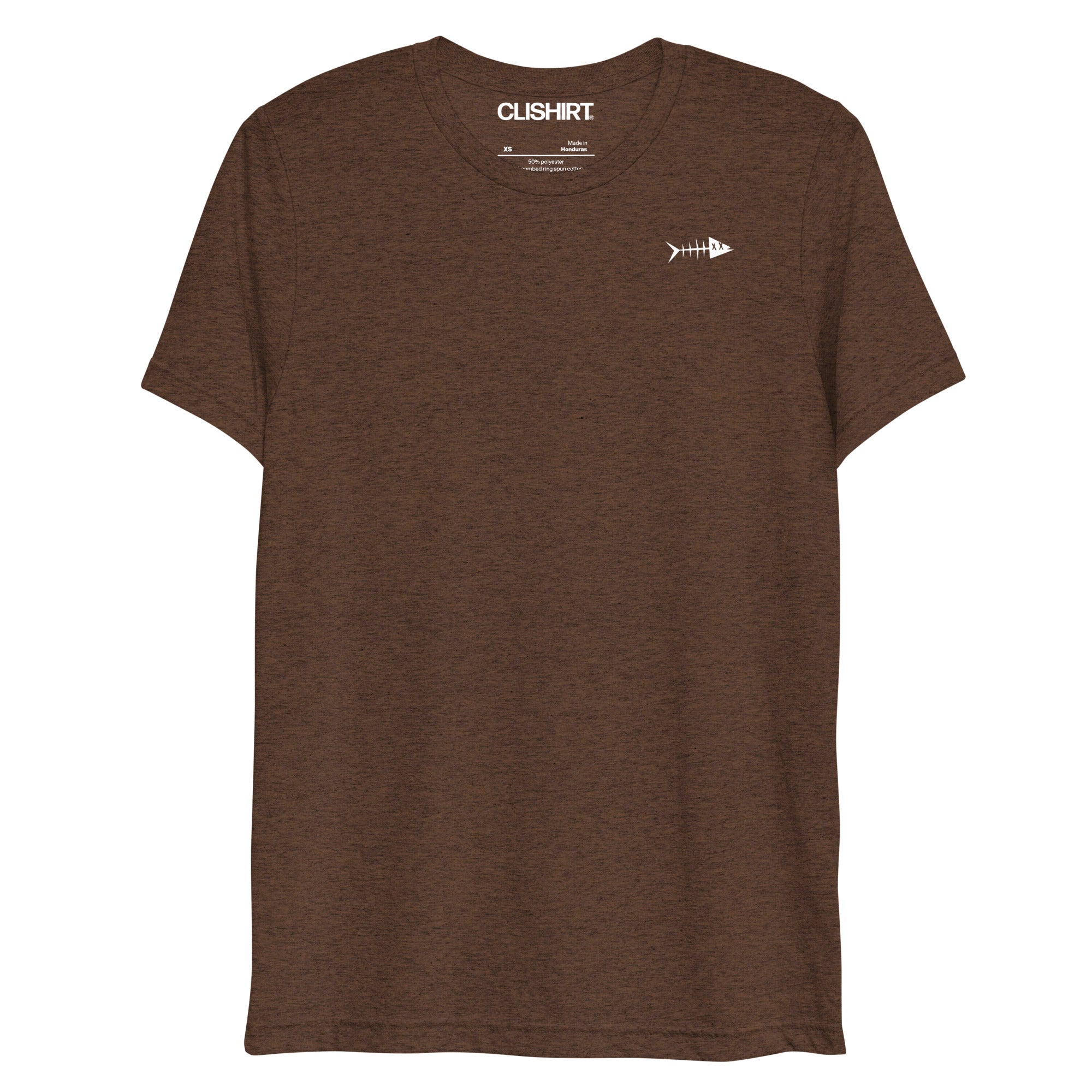Clishirt© White Fish Tri-Blend Short sleeve t-shirt