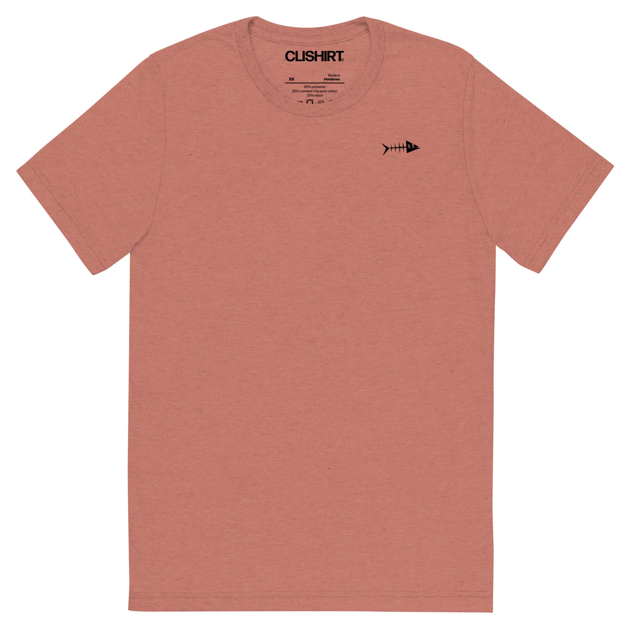 Clishirt© Black Fish Tri-Blend Short sleeve t-shirt