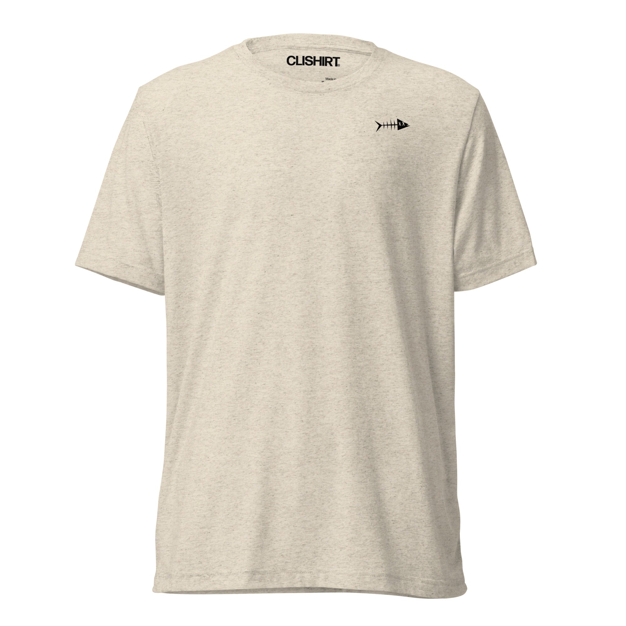 Clishirt© Black Fish Tri-Blend Short sleeve t-shirt