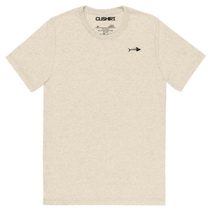 Clishirt© Black Fish Tri-Blend Short sleeve t-shirt