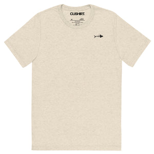 Clishirt© Black Fish Tri-Blend Short sleeve t-shirt