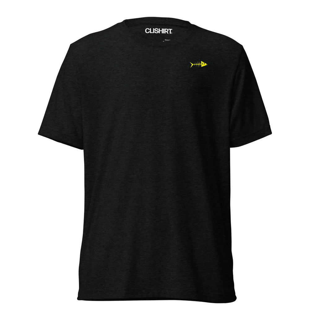Clishirt© Yellow Fish Tri-Blend Short sleeve t-shirt
