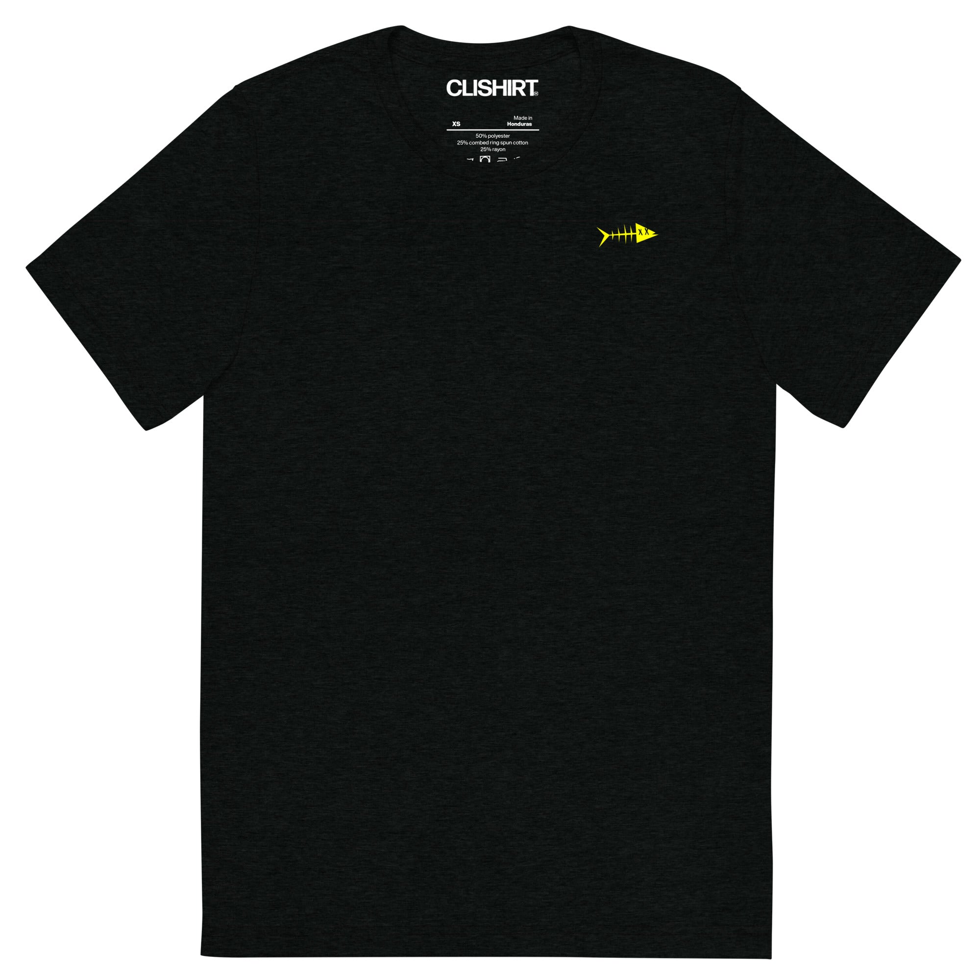 Clishirt© Yellow Fish Tri-Blend Short sleeve t-shirt