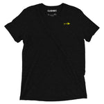 Clishirt© Yellow Fish Tri-Blend Short sleeve t-shirt
