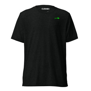 Clishirt© Green Fish Tri-Blend Short sleeve t-shirt