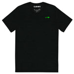 Clishirt© Green Fish Tri-Blend Short sleeve t-shirt