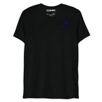Clishirt© Blue Fish Tri-Blend Short sleeve t-shirt