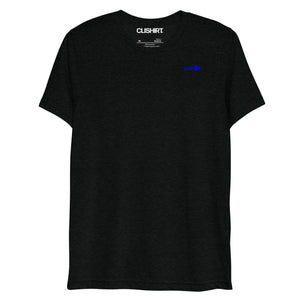Clishirt© Blue Fish Tri-Blend Short sleeve t-shirt