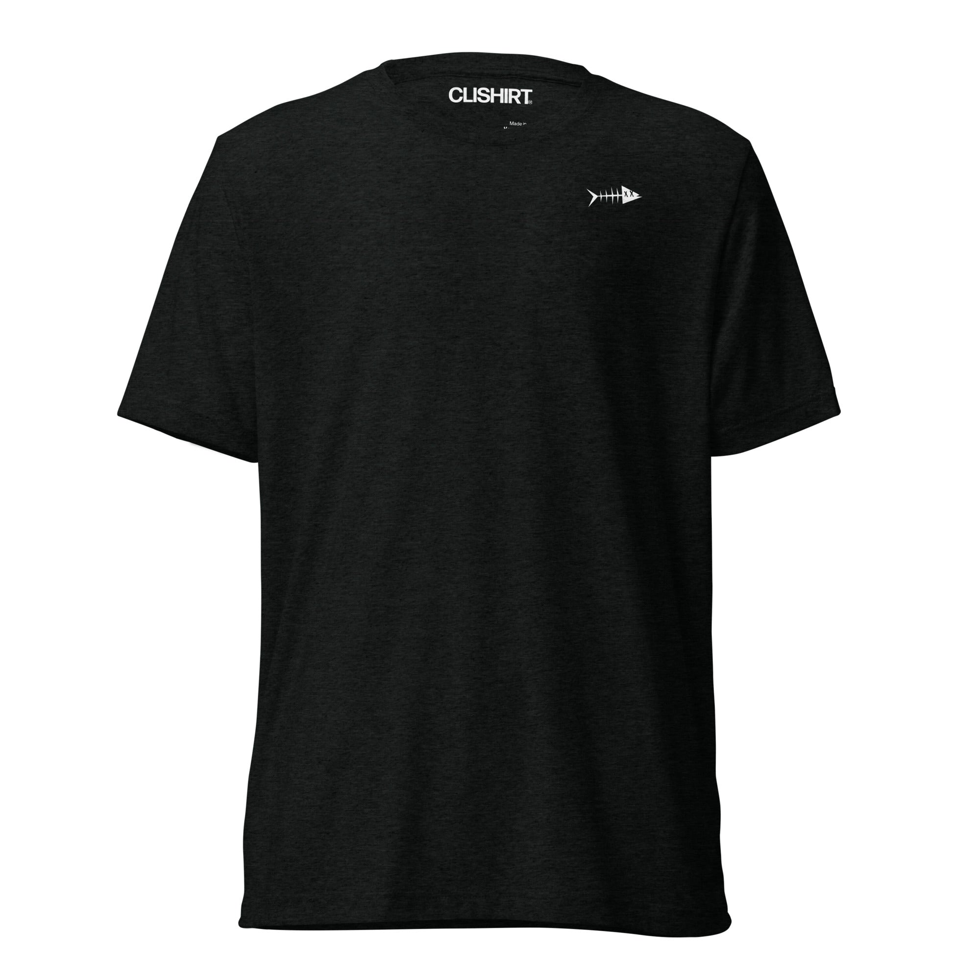 Clishirt© White Fish Tri-Blend Short sleeve t-shirt