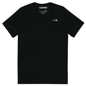 Clishirt© White Fish Tri-Blend Short sleeve t-shirt