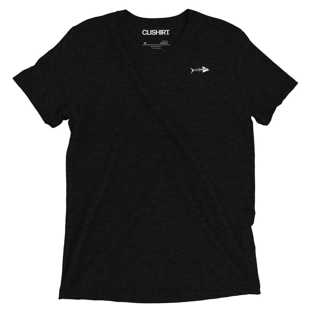 Clishirt© White Fish Tri-Blend Short sleeve t-shirt
