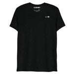 Clishirt© White Fish Tri-Blend Short sleeve t-shirt