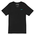 Clishirt© Cyan Fish Unisex Short Sleeve V-Neck T-Shirt
