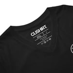 Clishirt© Embroidered C Corp Unisex Short Sleeve V-Neck T-Shirt