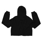 Clishirt© White Fish Crop Hoodie