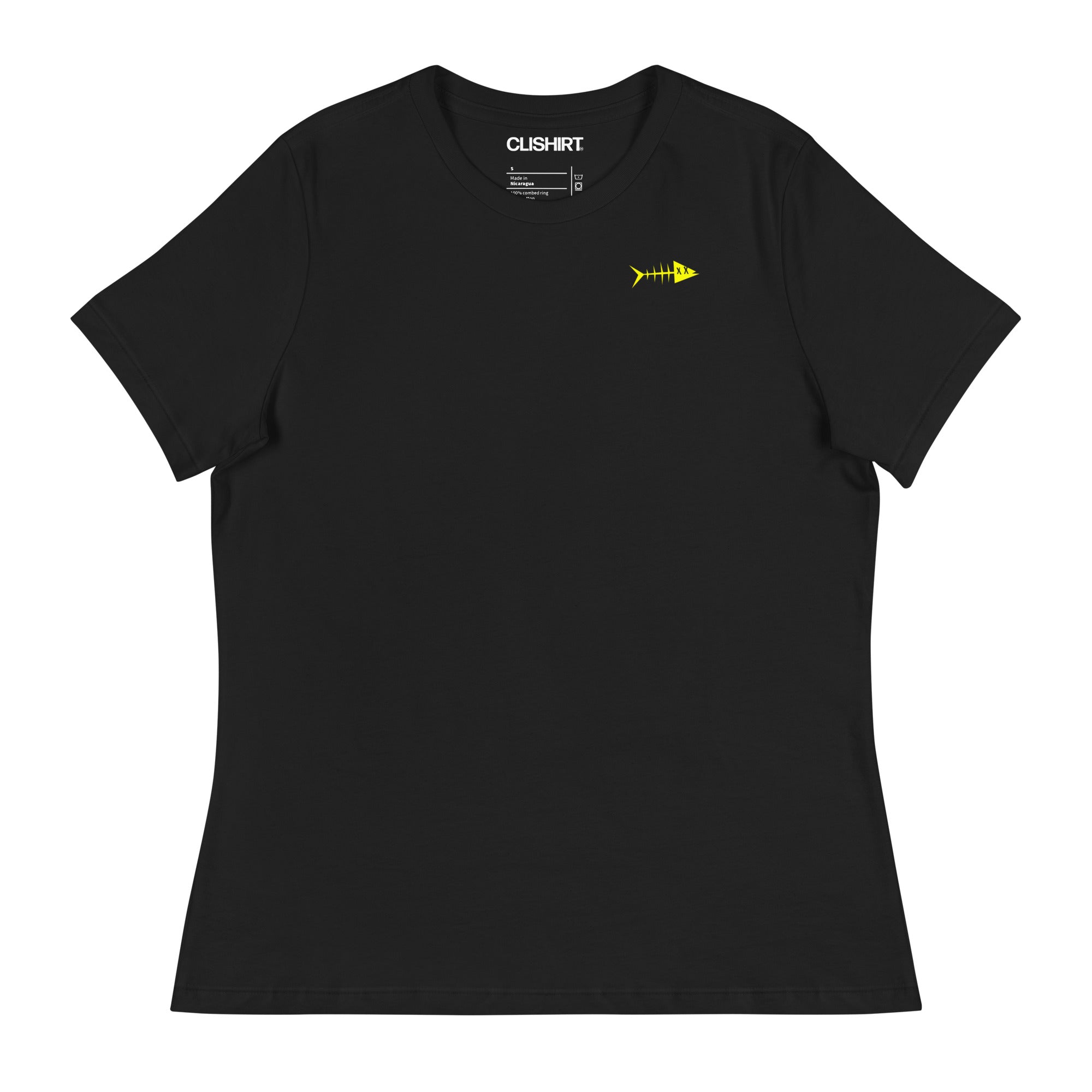Clishirt© Yellow Fish Women's Relaxed T-Shirt
