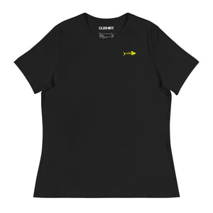 Clishirt© Yellow Fish Women's Relaxed T-Shirt