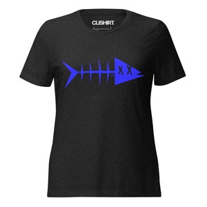 Clishirt© Blue Fish Women’s relaxed tri-blend t-shirt