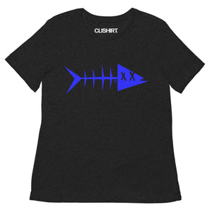 Clishirt© Blue Fish Women’s relaxed tri-blend t-shirt