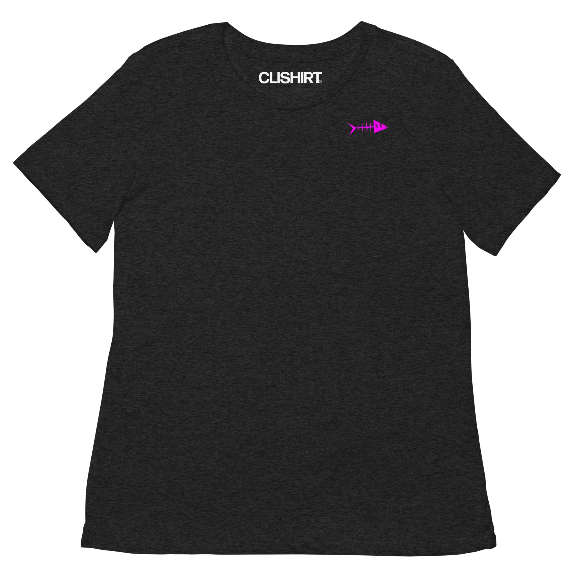 Clishirt© Magenta Fish Women’s relaxed tri-blend t-shirt