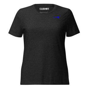 Clishirt© Blue Fish Women’s relaxed tri-blend t-shirt