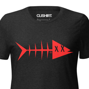 Clishirt© Red Fish Women’s relaxed tri-blend t-shirt