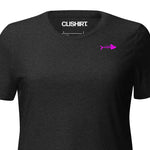 Clishirt© Magenta Fish Women’s relaxed tri-blend t-shirt