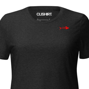 Clishirt© Red Fish Women’s relaxed tri-blend t-shirt