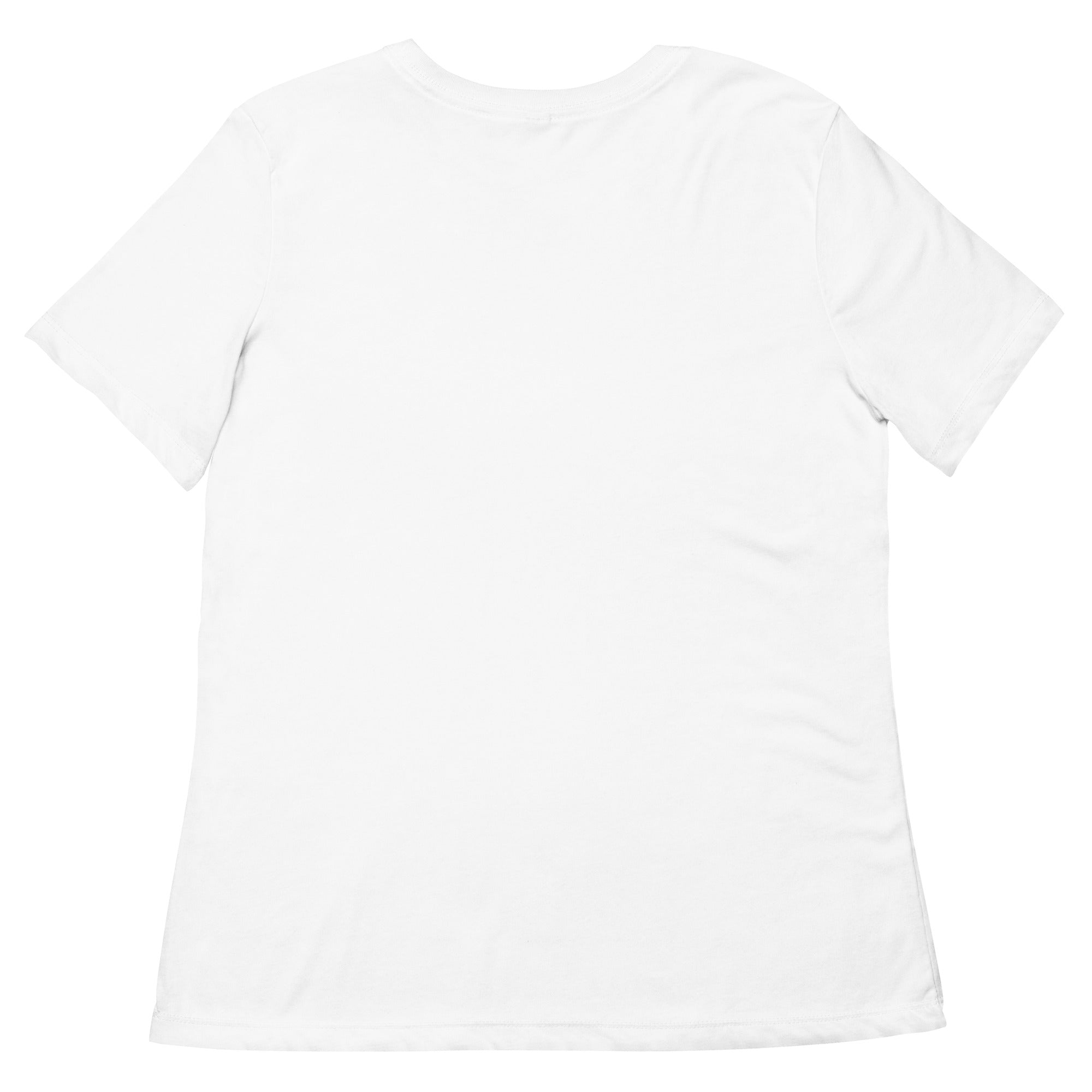 Clishirt© Embroidered White Fish Women’s relaxed tri-blend t-shirt