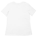 Clishirt© Embroidered White Fish Women’s relaxed tri-blend t-shirt