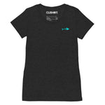 Clishirt© Cyan Fish Ladies' short sleeve t-shirt