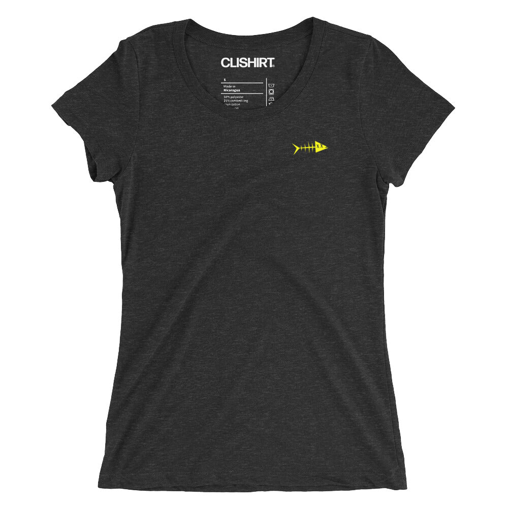Clishirt© Yellow Fish Ladies' short sleeve t-shirt