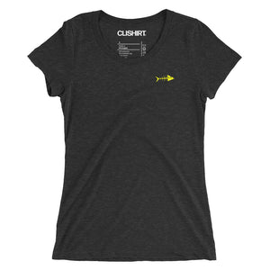 Clishirt© Yellow Fish Ladies' short sleeve t-shirt