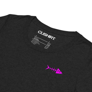 Clishirt© Magenta Fish Ladies' short sleeve t-shirt