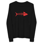 Clishirt© Red Fish Youth long sleeve tee