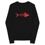 Clishirt© Red Fish Youth long sleeve tee