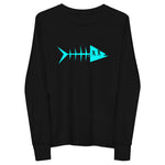 Clishirt© Cyan Fish Youth long sleeve tee