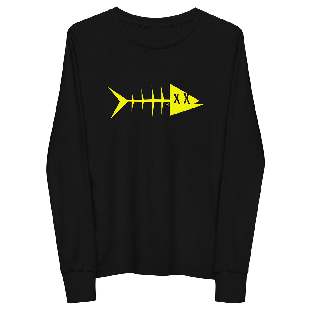 Clishirt© Yellow Fish Youth long sleeve tee