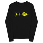 Clishirt© Yellow Fish Youth long sleeve tee