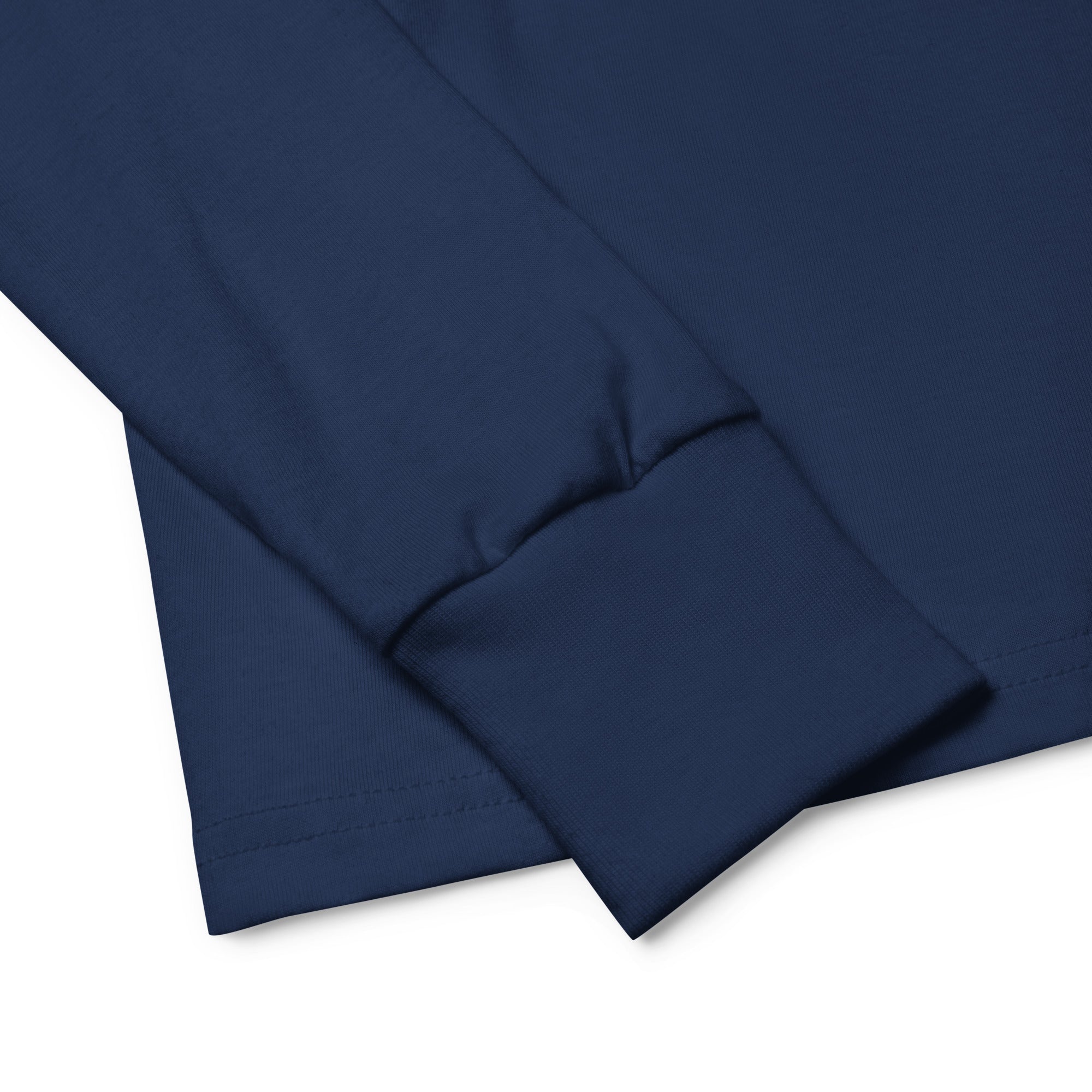 Clishirt© Blue Fish Youth navy long sleeve tee