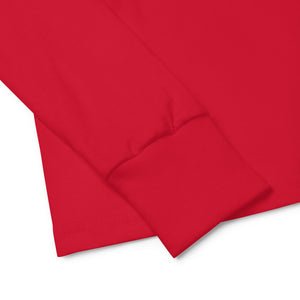 Clishirt© Red Fish Youth red long sleeve tee