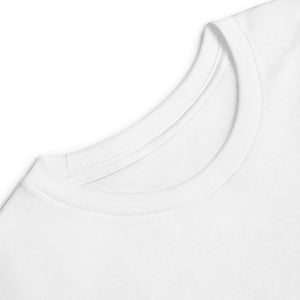 Clishirt© Embroidered White Fish Youth long sleeve tee