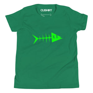 Clishirt© Green Fish Youth Short Sleeve T-Shirt