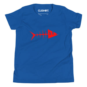 Clishirt© Red Fish Youth Short Sleeve T-Shirt
